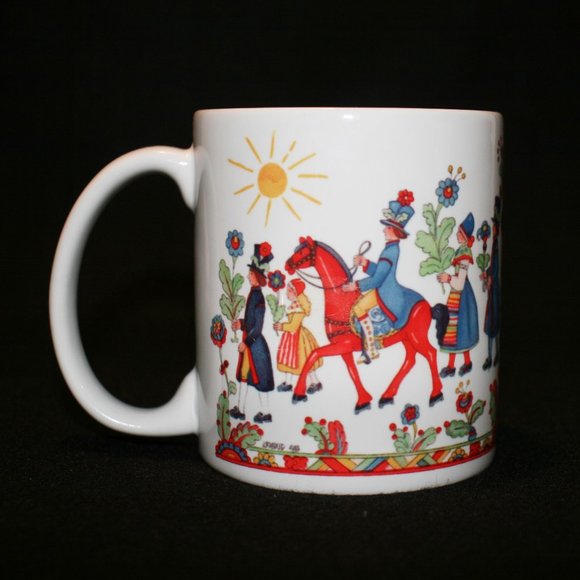 SET OF RENAISSANCE Coffee Mugs with Elaborate Art Medieval Patterns (No Returns) - Picture 10 of 13